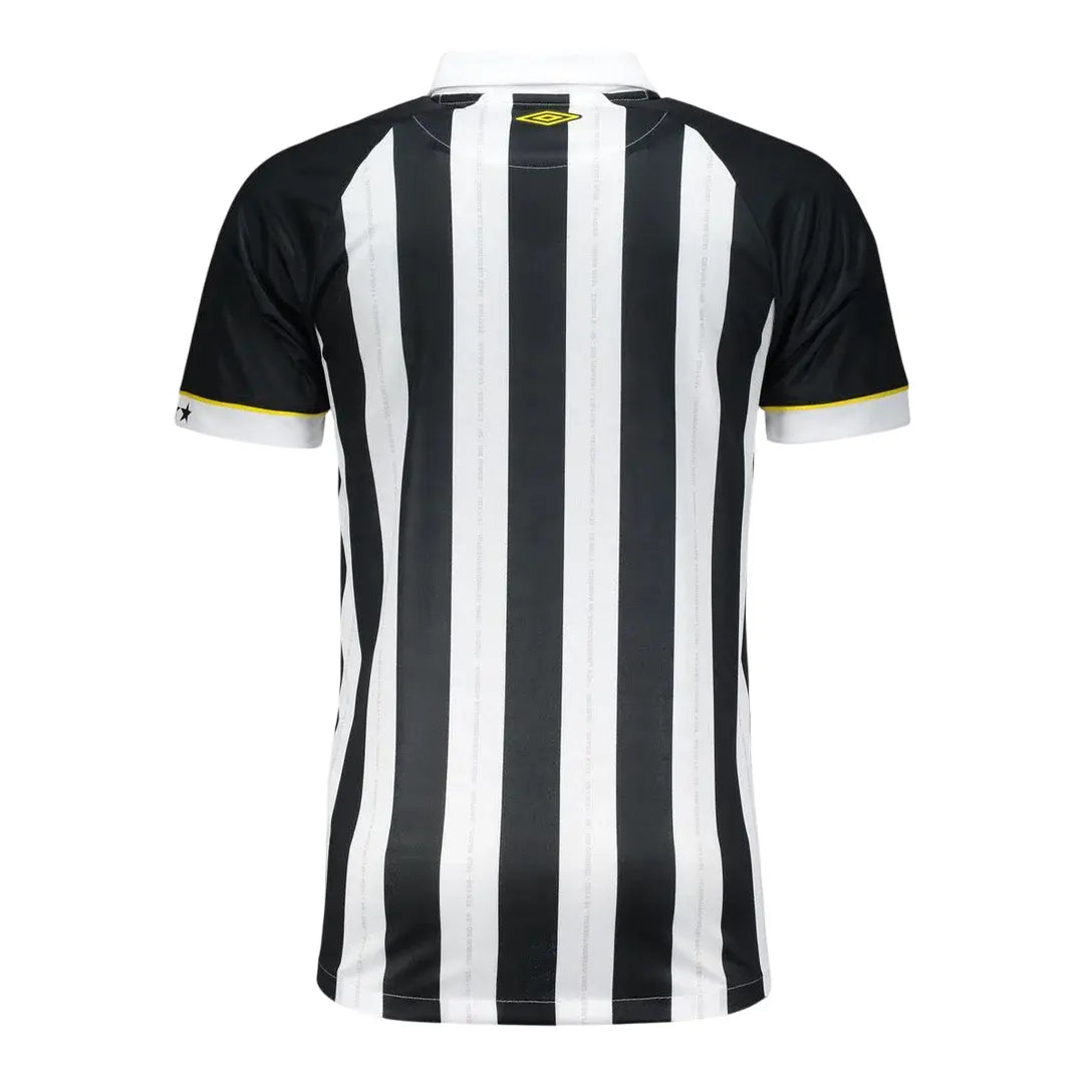 Camisa Santos II 23/24 - Torcedor Masculina - Preto e Branco