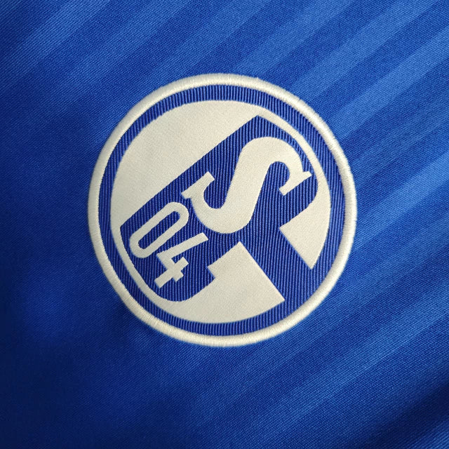Camisa Schalke 04 I (Home) 23/24 - Torcedor Masculina - Azul - Manto Elegante
