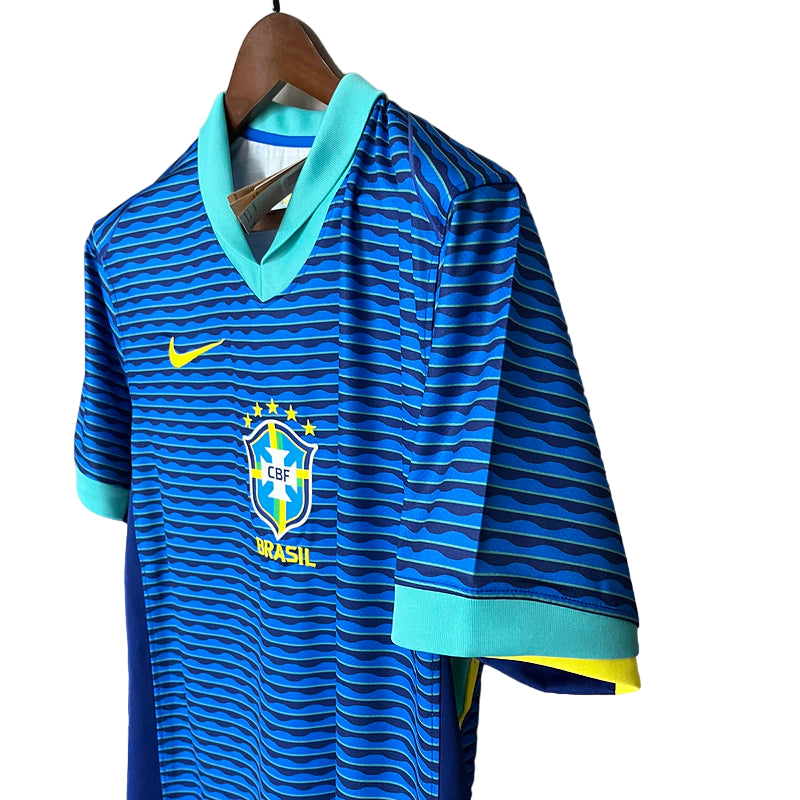 Camisa Seleção do Brasil II (Away) 24/25 - Torcedor Masculina - Azul