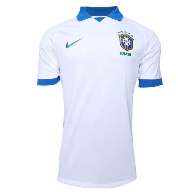 Camisa do Brasil II (Away) 2019 - Torcedor Masculina - Branco - Manto Elegante