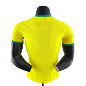 Camisa Seleção do Brasil I (Home) 23/24 - Jogador Masculina - Amarelo - Manto Elegante