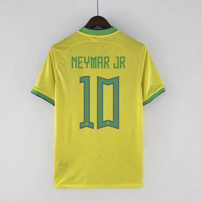 Camisa do Brasil I (Home) 2022 - Torcedor Masculina - Amarelo - Manto Elegante