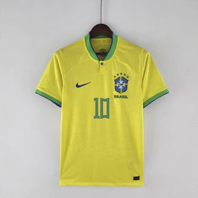 Camisa do Brasil I (Home) 2022 - Torcedor Masculina - Amarelo - Manto Elegante