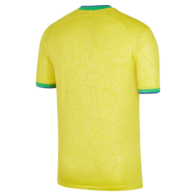 Camisa do Brasil I (Home) 2022 - Torcedor Masculina - Amarelo - Manto Elegante