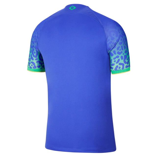 Camisa do Brasil II (Away) 2022 - Torcedor Masculina - Azul - Manto Elegante