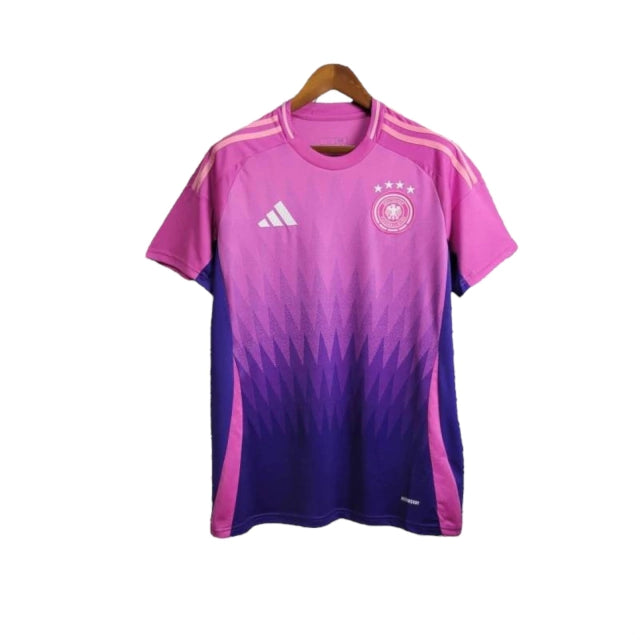 Camisa Seleção da Alemanha II (Away) 24/25 - Torcedor Masculina - Roxo e Rosa - Manto Elegante