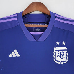 Camisa Seleção Argentina II (Away) 2022 - Torcedor Masculina - Violeta - Manto Elegante