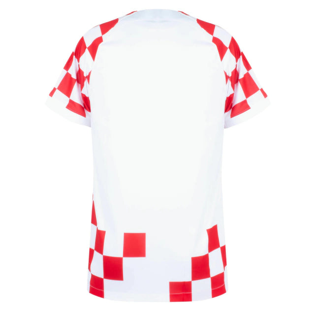 Camisa Seleção da Croácia I (Home) 2022 - Torcedor Masculina - Branco e Vermelho - Manto Elegante