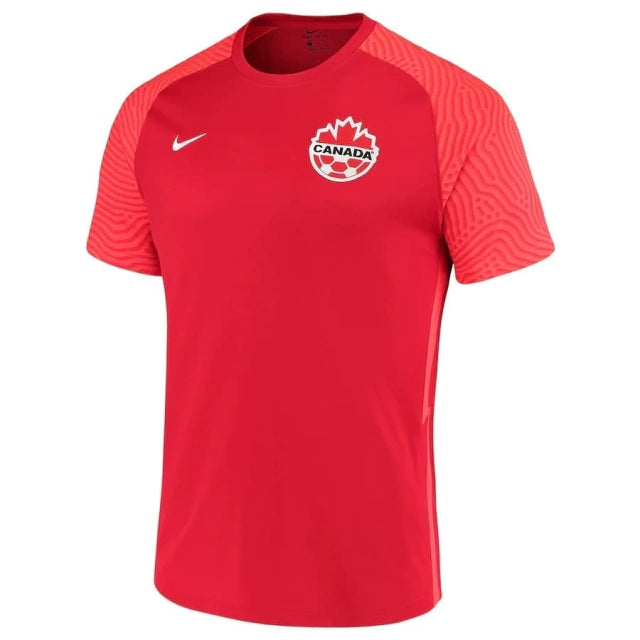 Camisa Seleção do Canadá I (Home) 2022 - Torcedor Masculina - Vermelho - Manto Elegante