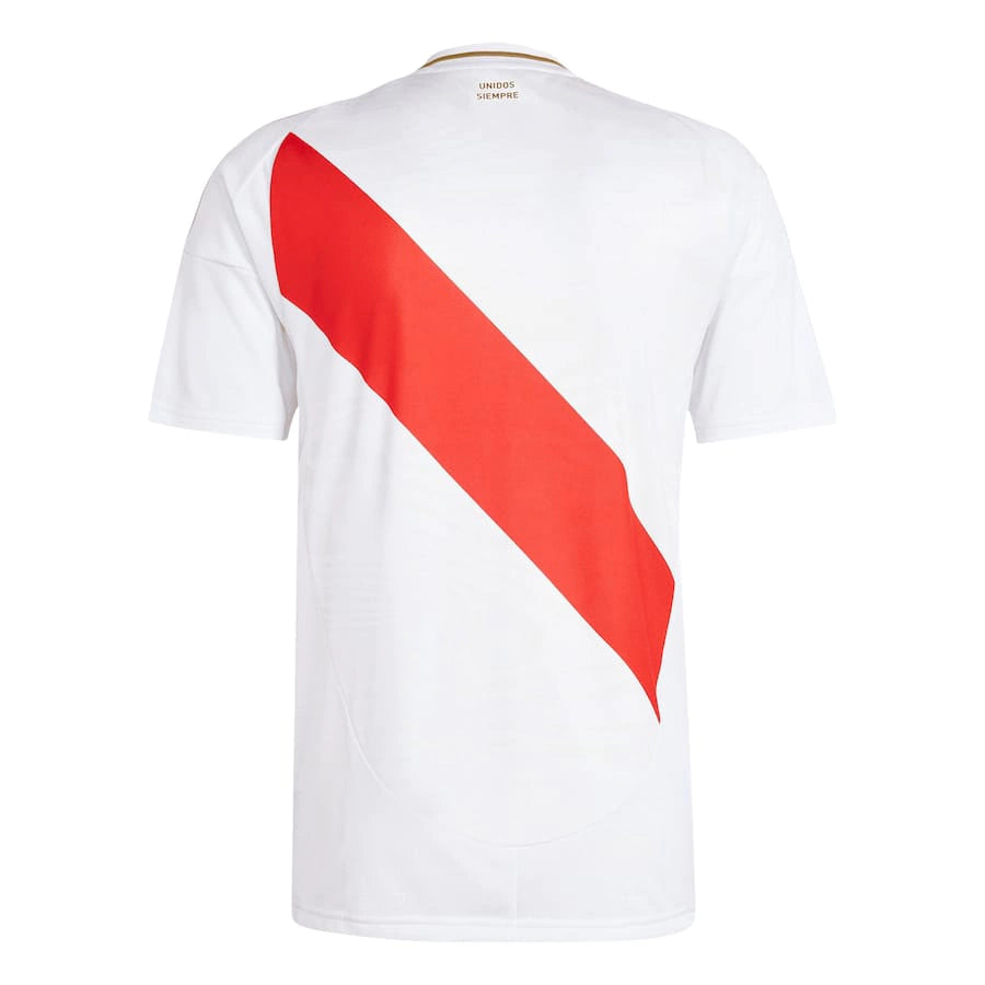 Camisa Seleção do Peru I (Home) 24/25 - Torcedor Masculina - Branco e Vermelho