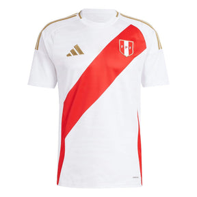 Camisa Seleção do Peru I (Home) 24/25 - Torcedor Masculina - Branco e Vermelho