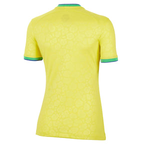 Camisa do Brasil I (Home) 2022 - Torcedor Feminina - Amarelo - Manto Elegante