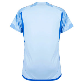 Camisa Seleção da Espanha II (Away) 2022 - Torcedor Masculina - Azul - Manto Elegante