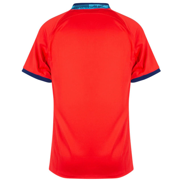 Camisa Seleção da Inglaterra II (Away) 2022 - Torcedor Masculina - Vermelho - Manto Elegante