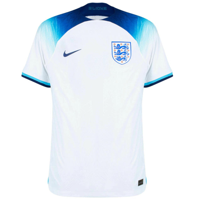 Camisa Seleção da Inglaterra I (Home) 2022 - Torcedor Masculina - Branco - Manto Elegante