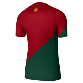 Camisa Seleção de Portugal I (Home) 2022 - Torcedor Feminina - Vermelho e Verde - Manto Elegante