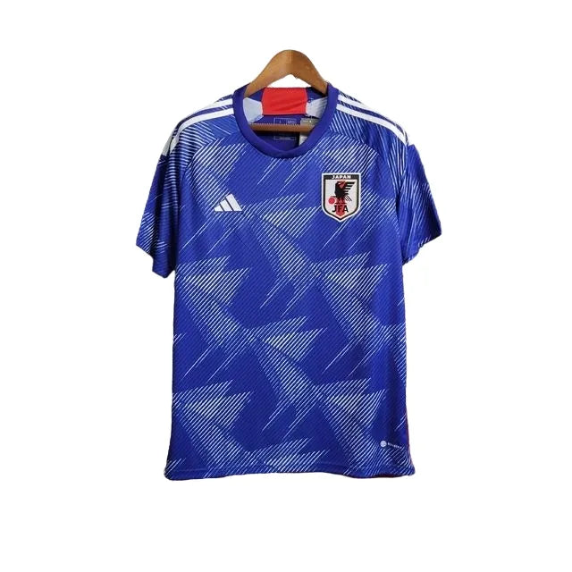 Camisa Seleção do Japão I (Home) 2022 - Torcedor Masculina - Azul - Manto Elegante