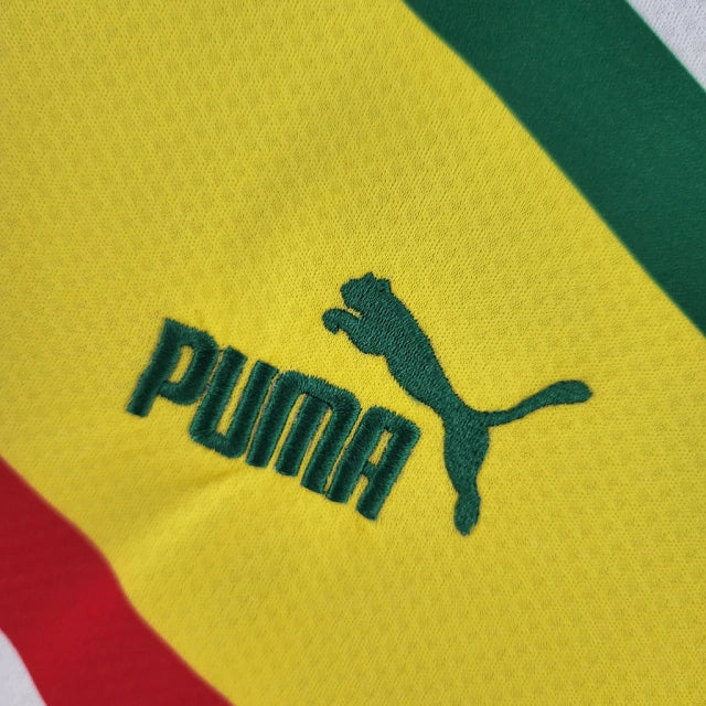 Camisa Seleção do Senegal I (Home) 2022 - Torcedor Masculina - Branco - Manto Elegante