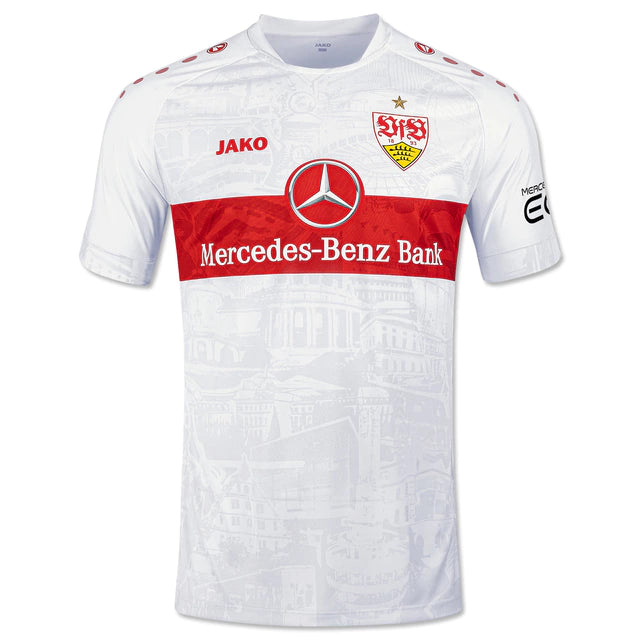 Camisa Stuttgart I (Home) 22/23 - Torcedor Masculina - Branco - Manto Elegante