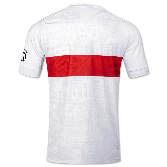 Camisa Stuttgart I (Home) 22/23 - Torcedor Masculina - Branco - Manto Elegante