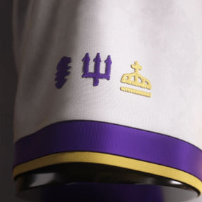 Camisa "Legends Of Madrid" 24/25 - CR7 #7 THE SIU - Edição Especial Trio BBC - Torcedor Masculina - Branco