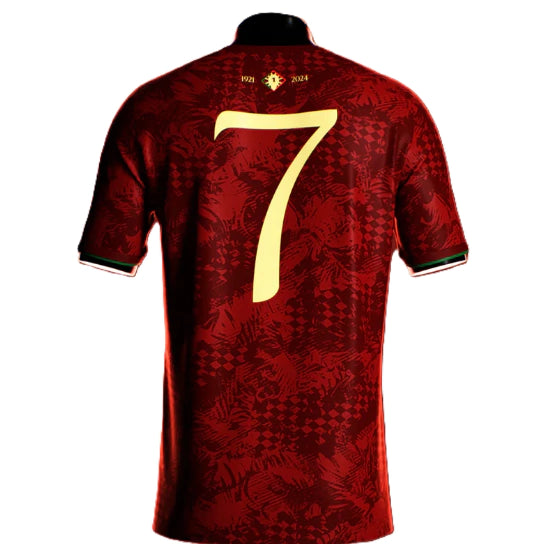 Camisa "The Siu" Cristiano Ronaldo 7 24/25 - Torcedor Masculina - Vermelho