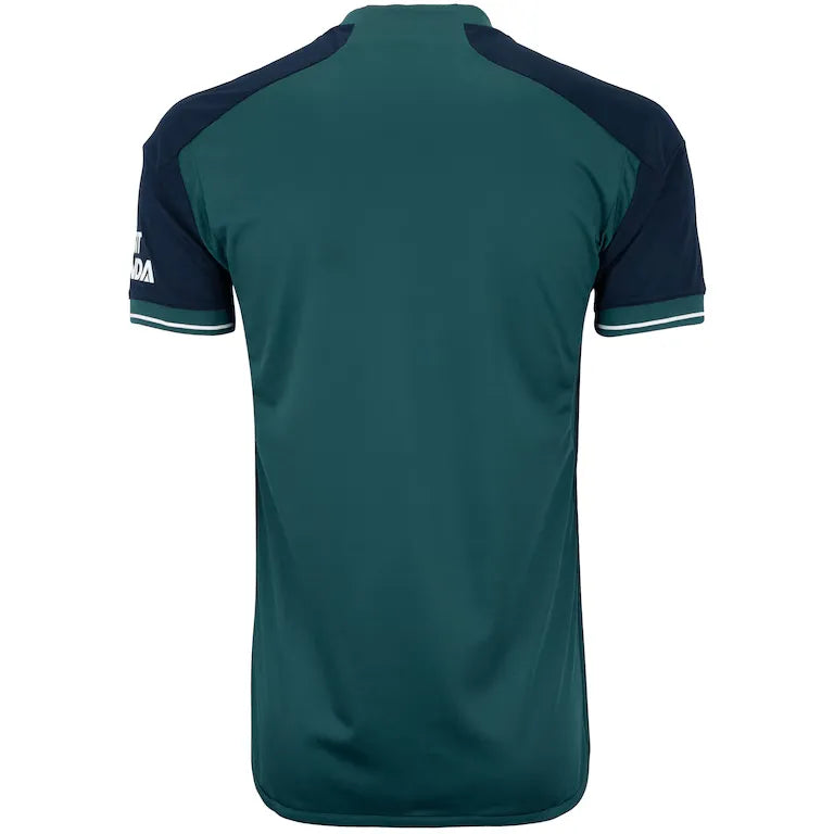 Camisa Arsenal III (Third) 23/34 - Torcedor Masculina - Verde e Azul - Manto Elegante