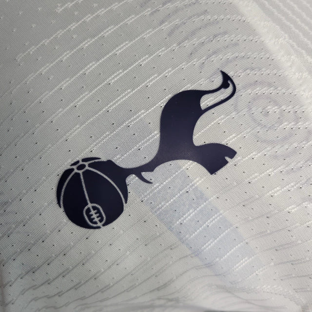 Camisa Manga Longa Tottenham I (Home) 23/24 - Jogador Masculina - Branco - Manto Elegante