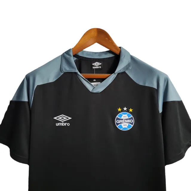 Camisa de Treino Grêmio 23/24 - Torcedor Masculina - Preto - Manto Elegante