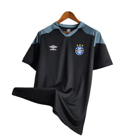 Camisa de Treino Grêmio 23/24 - Torcedor Masculina - Preto - Manto Elegante