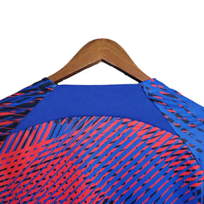 Camisa de Treino PSG 22/23 - Torcedor Masculina - Azul e Vermelho - Manto Elegante