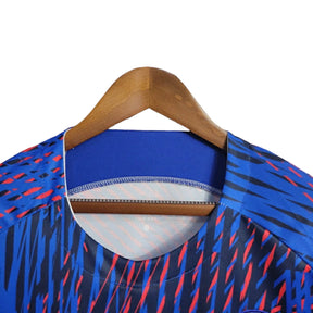 Camisa de Treino PSG 22/23 - Torcedor Masculina - Azul e Vermelho - Manto Elegante