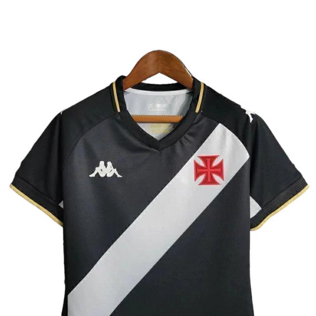 Camisa Vasco da Gama I 23/24 - Torcedor Feminina - Preto - Manto Elegante