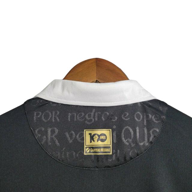 Camisa Vasco da Gama III 23/24 - Torcedor Feminina - Preto - Manto Elegante