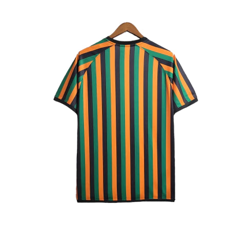 Camisa de Treino Venezia 23/24 - Torcedor Masculina - Preto, Laranja e Verde - Manto Elegante