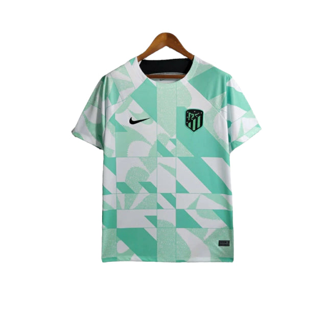 Camisa de Treino Atlético de Madrid 23/24 - Torcedor Masculina - Verde e Branco - Manto Elegante