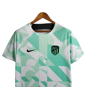 Camisa de Treino Atlético de Madrid 23/24 - Torcedor Masculina - Verde e Branco - Manto Elegante