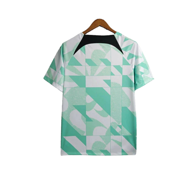 Camisa de Treino Atlético de Madrid 23/24 - Torcedor Masculina - Verde e Branco - Manto Elegante