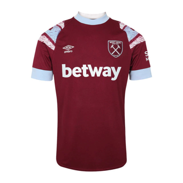 Camisa West Ham I (Home) 22/23 - Torcedor Masculina - Vermelho - Manto Elegante