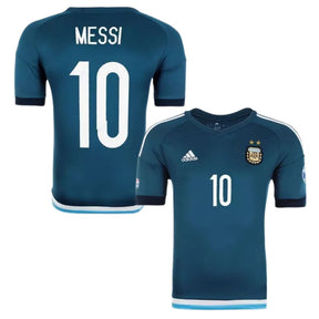 Camisa Retrô Argentina II Messi #10 2015 - Torcedor Masculina - Azul