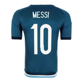 Camisa Retrô Argentina II Messi #10 2015 - Torcedor Masculina - Azul