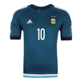 Camisa Retrô Argentina II Messi #10 2015 - Torcedor Masculina - Azul