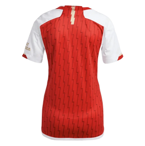Camisa Arsenal I (Home) 23/24 - Torcedor Feminina - Vermelho - Manto Elegante