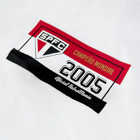 Camisa Manga Longa Retrô São Paulo I Mundial 2005 - Branco - Manto Elegante