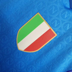 Camisa Napoli I (Home) 23/24 - Torcedor Masculina - Azul - Manto Elegante