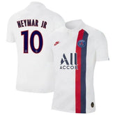Camisa Retrô PSG III Neymar JR #10 2019 - Torcedor Masculina - Branco