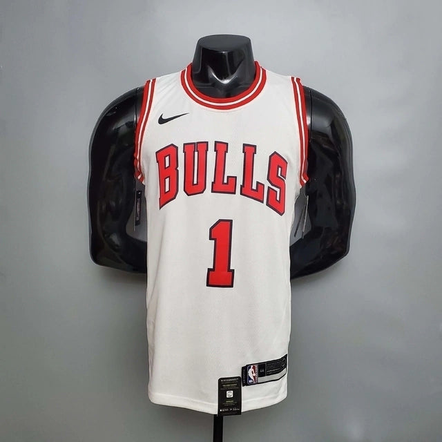 Camiseta Regata Chicago Bulls - Masculina - Branco