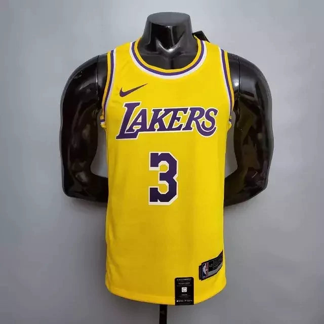 Camiseta Regata Los Angeles Lakers - Masculina - Amarelo