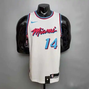 Camiseta Regata Miami Heat - Masculina - Branco