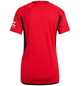 Camisa Manchester United I (Home) 23/24 - Torcedor Feminina - Vermelho - Manto Elegante